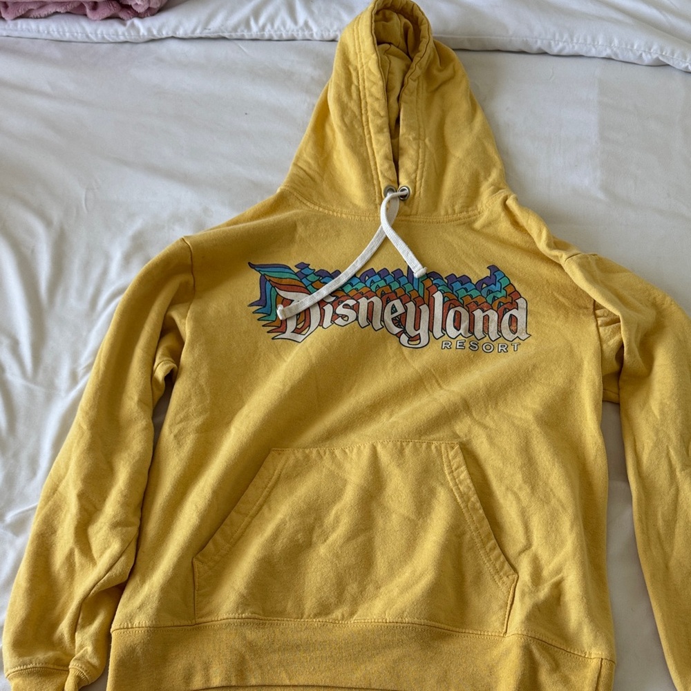 Disney Yellow Hoodie